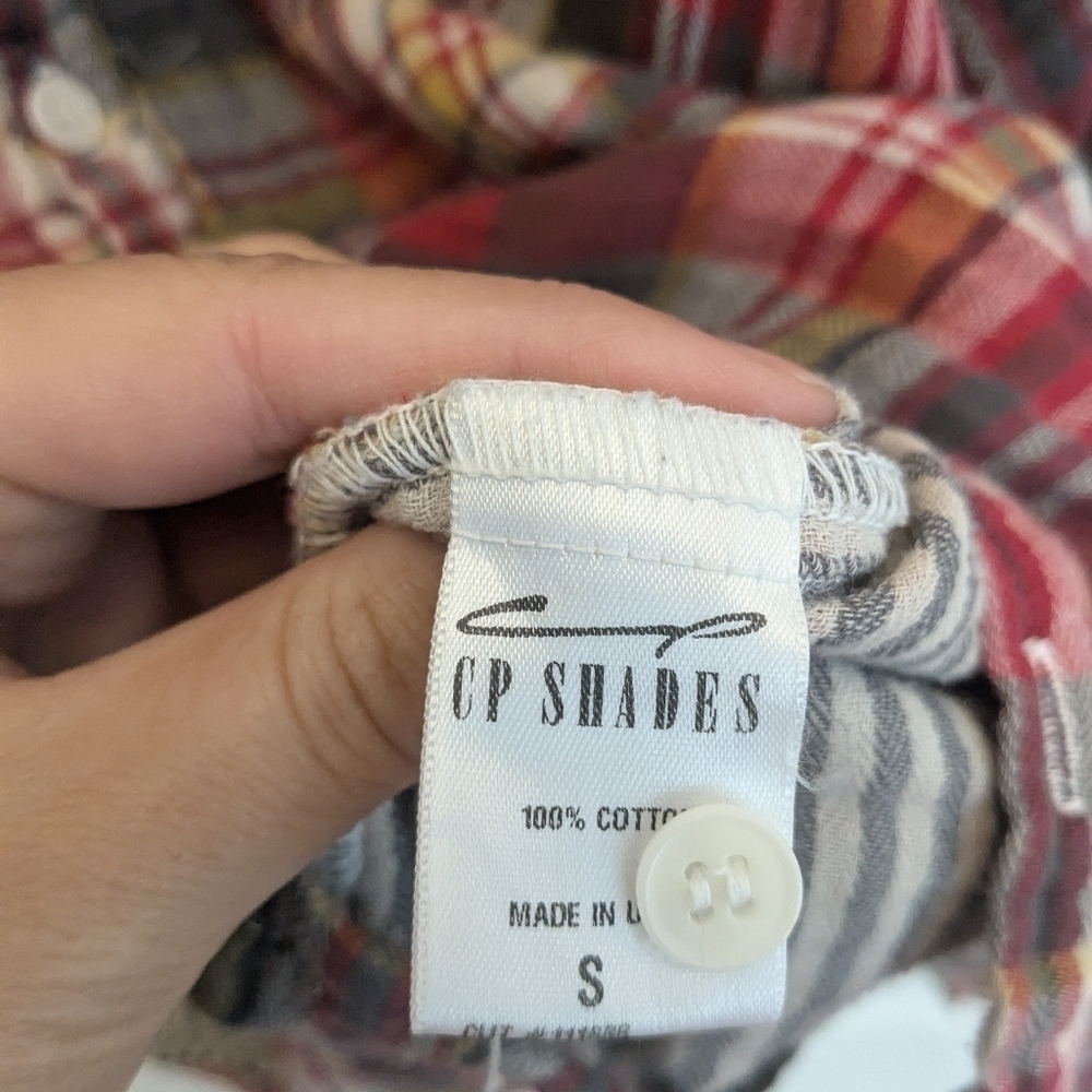 CP Shades Romy In Double Cotton Plaid - Picture 6 of 6